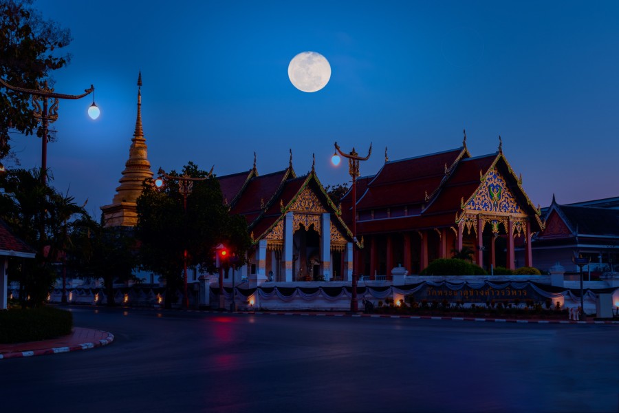 Comment célébrer la pleine lune en Thaïlande ?