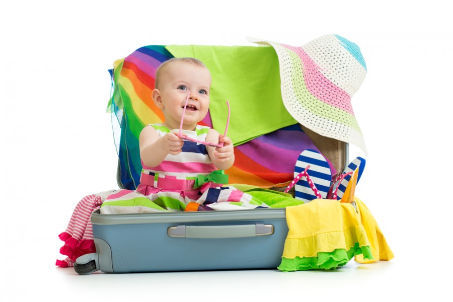 Les indispensables lorsqu’on voyage avec un bébé